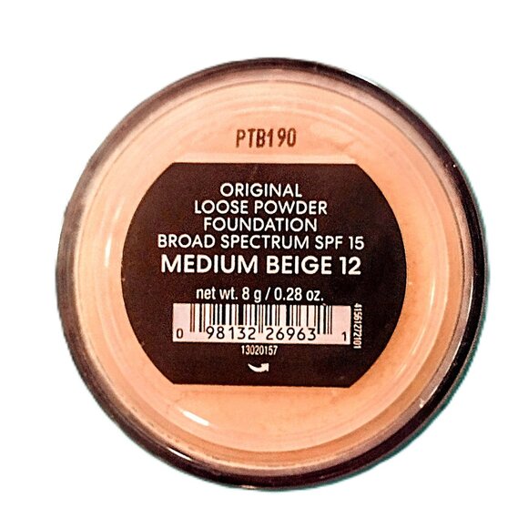 BareMinerals Original Loose Powder Foundation (8 g) SPF 15 ~ Med. Beige 12 ~ NEW - Picture 2 of 6